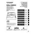 PIONEER CDJ-500II Owner's Manual cover photo