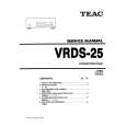 TEAC VRDS-25 Service Manual cover photo