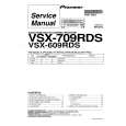 PIONEER VSX709RDS Service Manual cover photo