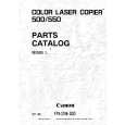 CANON CLC550 Parts Catalog cover photo