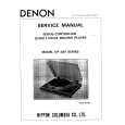 DENON DP33F Service Manual cover photo