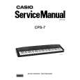 CASIO CPS7 Service Manual cover photo