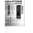 PIONEER KEHP7005 Owner's Manual cover photo