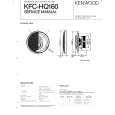 KENWOOD KFCHQ160 Service Manual cover photo