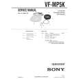 SONY VF-MP5K Owner's Manual cover photo