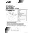 JVC DLA-G10U Owner's Manual cover photo