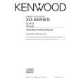 KENWOOD XDA55 Owner's Manual cover photo