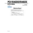 SONY PCVRX463DS Service Manual cover photo