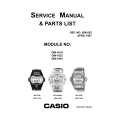 CASIO QW1619 Service Manual cover photo