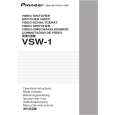 PIONEER VSW-1/RYL Owner's Manual cover photo