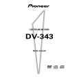 PIONEER DV-343/KCXJ Owner's Manual cover photo