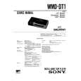 SONY WMD-DT1 Service Manual cover photo