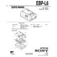 SONY EBPL6 Service Manual cover photo