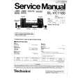 TECHNICS SLVC1180 Service Manual cover photo