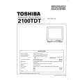 TOSHIBA 2100TDT Service Manual cover photo