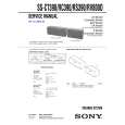 SONY SSRS390 Service Manual cover photo
