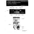 KENWOOD KRC343D Service Manual cover photo