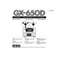 AKAI GX-650D Owner's Manual cover photo