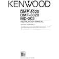 KENWOOD MD203 Owner's Manual cover photo