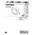 SONY KVL34MH11 Service Manual cover photo