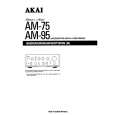 AKAI AM-75 Owner's Manual cover photo