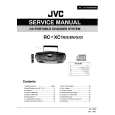 JVC RCXC1 Service Manual cover photo