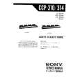SONY CCP-310 Service Manual cover photo