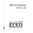 AKAI AA1040 Service Manual cover photo