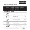 HITACHI 51G500A Owner's Manual cover photo