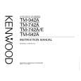 KENWOOD TM-642A Owner's Manual cover photo