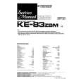 PIONEER KE-83ZBM Service Manual cover photo