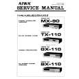 AIWA BX-110 Service Manual cover photo
