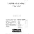 ONKYO A8048V Service Manual cover photo