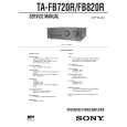 SONY TAFB720R/FB820R Service Manual cover photo