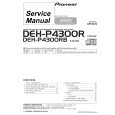 PIONEER DEH-P4300R-2/X1BEW Service Manual cover photo