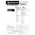 HITACHI VTF860E Service Manual cover photo