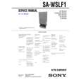 SONY SAWSLF1 Service Manual cover photo