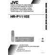 JVC HR-P111EE Owner's Manual cover photo