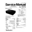 TECHNICS RS-TR979 Service Manual cover photo