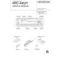 KENWOOD KRC4902Y Service Manual cover photo