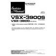 PIONEER VSX3800 Service Manual cover photo