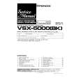 PIONEER VSX-5000BK Service Manual cover photo
