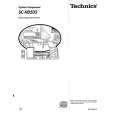 TECHNICS SEHD505 Owner's Manual cover photo