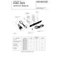 KENWOOD KAC923 Owner's Manual cover photo