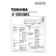 TOSHIBA V980MS Service Manual cover photo