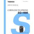 TOSHIBA SG1000 Service Manual cover photo