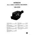 HITACHI VME31E Owner's Manual cover photo