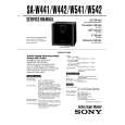 SONY SA-W542 Service Manual cover photo