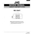 JVC MXD25 Service Manual cover photo