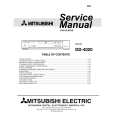 MITSUBISHI DD4020 Service Manual cover photo